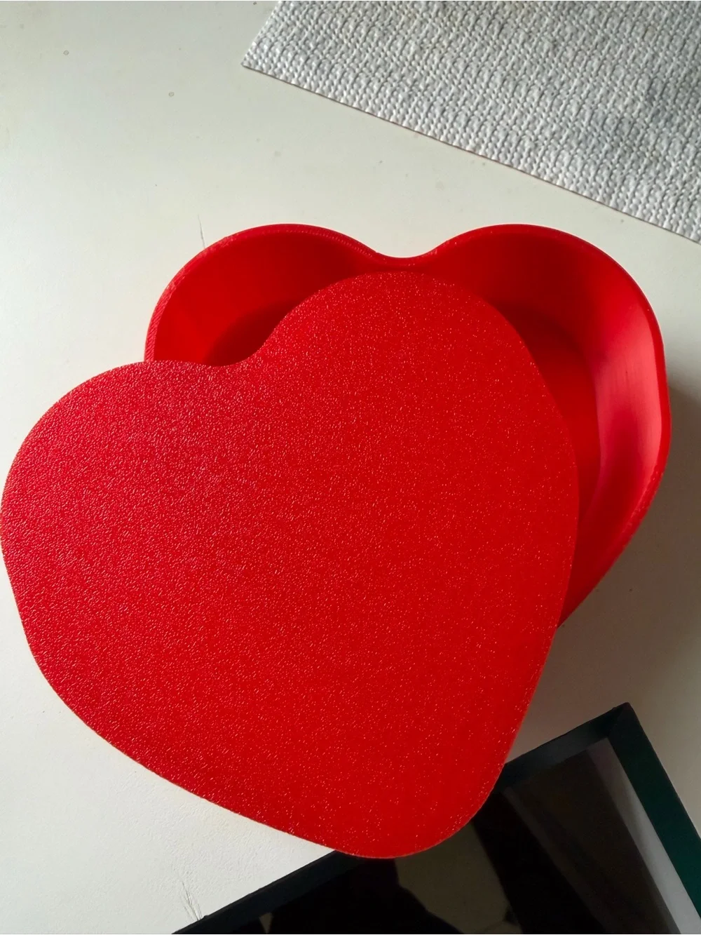 Red Heart Trinket Box